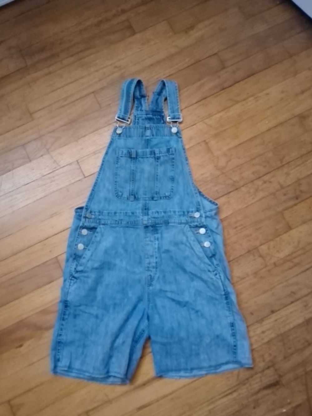 Gap  Blue Denim Short Overalls